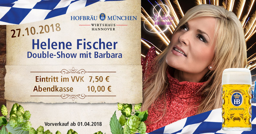 Helene Fischer Double-Show mit Barbara in Hannover
