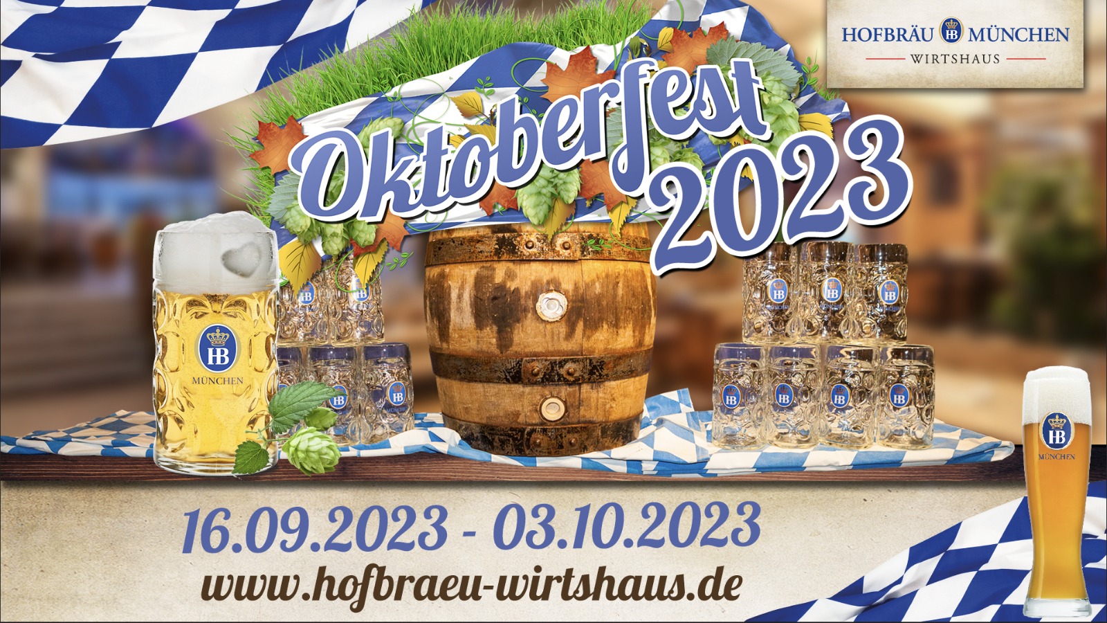 Oktoberfest 2024 Berlin Hofbräu tavern